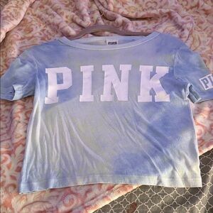 PINK Victoria's Secret Kids Light Blue Tee